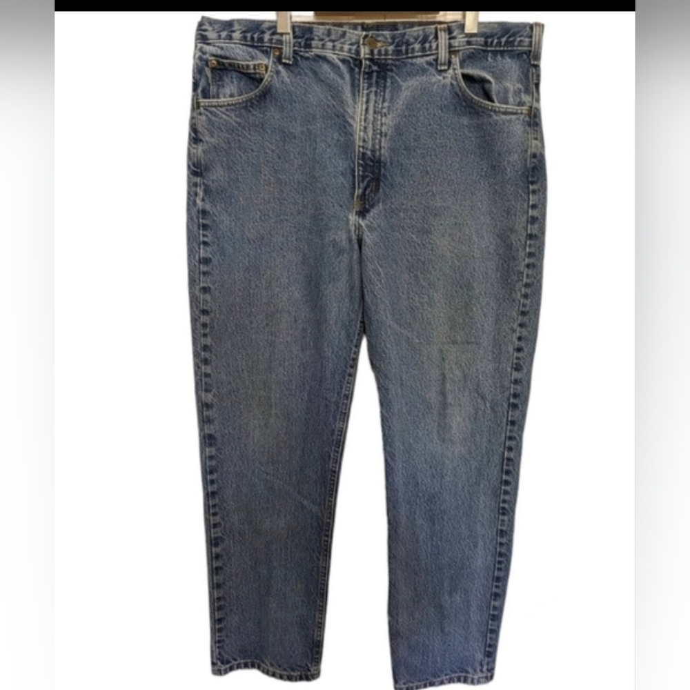 Carhartt men's bleu Jeans 100% cotton traditional fit Size 42x32